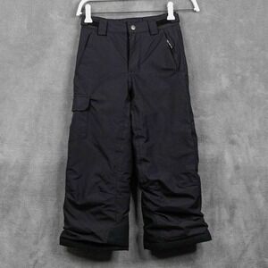 COLUMBIA Omni-Tech Ski Snowboard Pants Insulated Winter Black Kids Sz XS 6/7